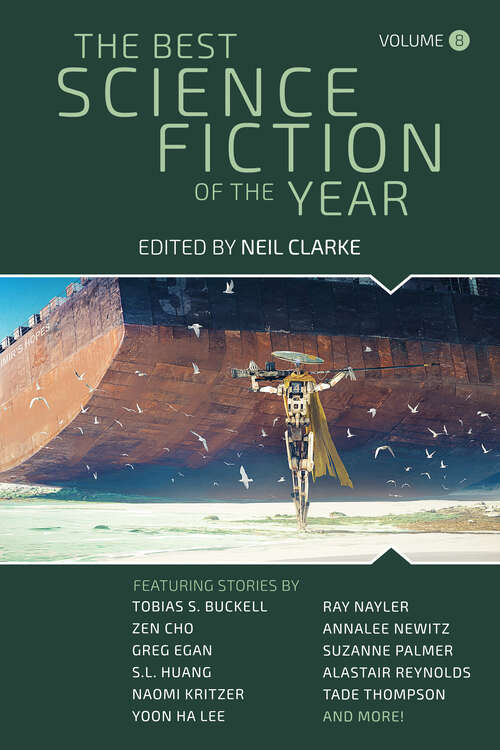 Book cover of The Best Science Fiction of the Year: Volume 8 (The Best Science Fiction of the Year #8)