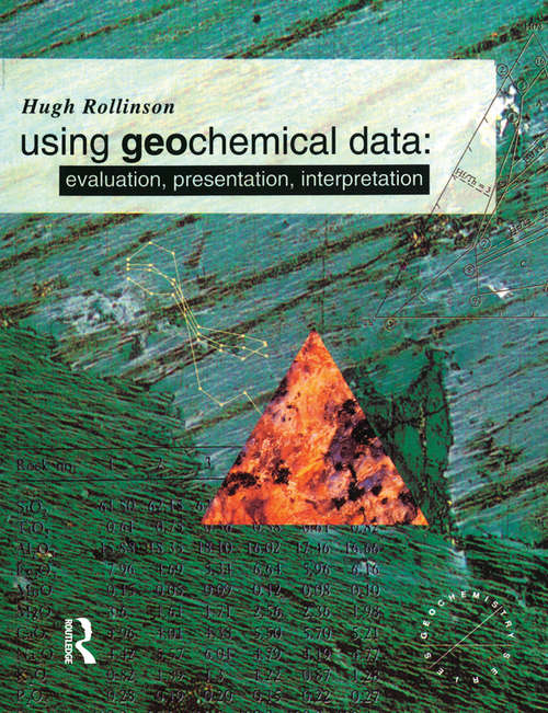 Book cover of Using Geochemical Data: Evaluation, Presentation, Interpretation (Longman Geochemistry Series)