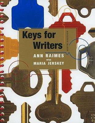 Book cover of Keys For Writers (Sixth Edition)