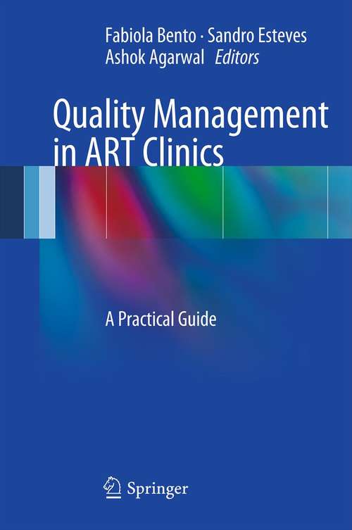 Book cover of Quality Management in ART Clinics