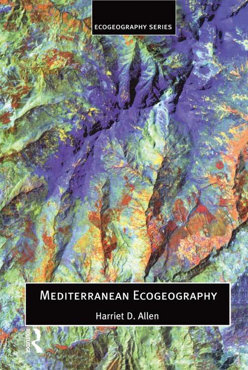 Book cover of Mediterranean Ecogeography (Ecogeography Series)