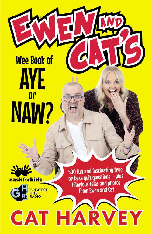 Book cover of Ewen and Cat's Wee Book of Aye or Naw