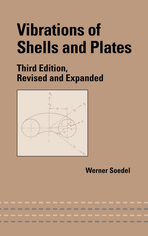 Book cover of Vibrations of Shells and Plates (Mechanical Engineering)