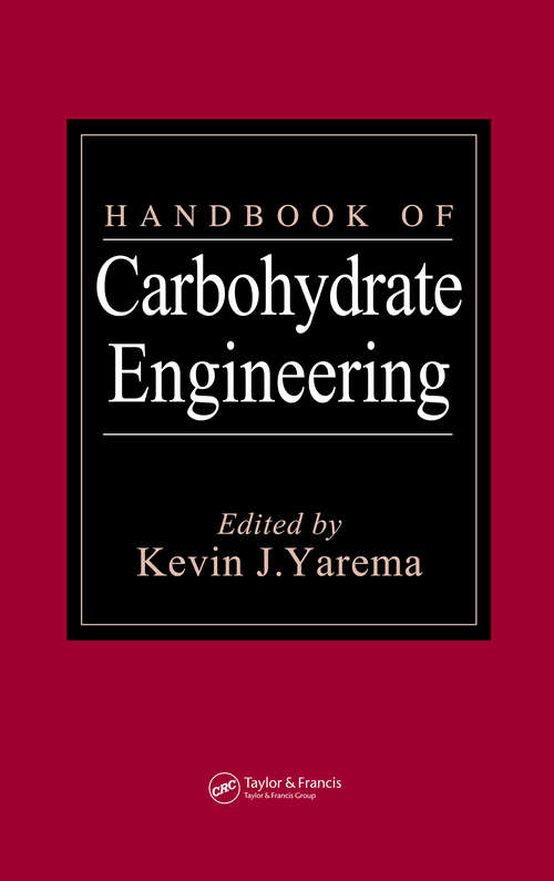 Book cover of Handbook of Carbohydrate Engineering (1)