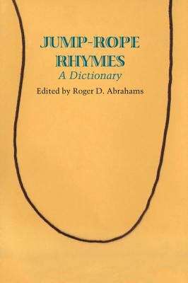 Book cover of Jump-Rope Rhymes: A Dictionary