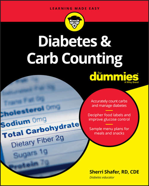 Book cover of Diabetes and Carb Counting For Dummies