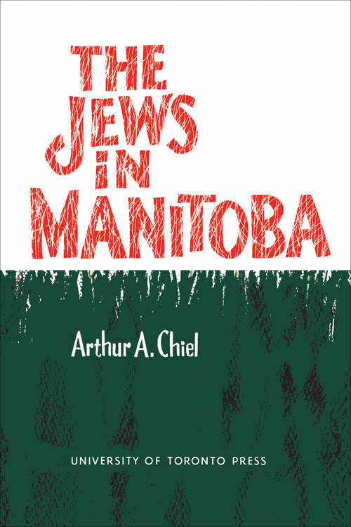 Book cover of The Jews in Manitoba