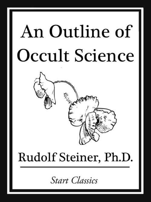 Book cover of An Outline of Occult Science