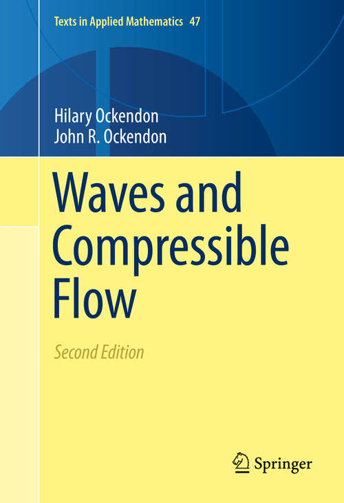Book cover of Waves and Compressible Flow