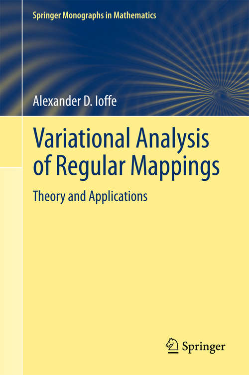 Book cover of Variational Analysis of Regular Mappings