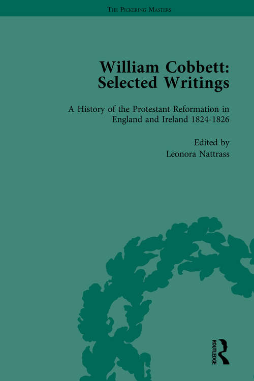 Book cover of William Cobbett: Selected Writings Vol 5