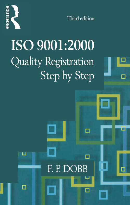 Book cover of ISO 9001:2000 Quality Registration Step-by-Step (3)