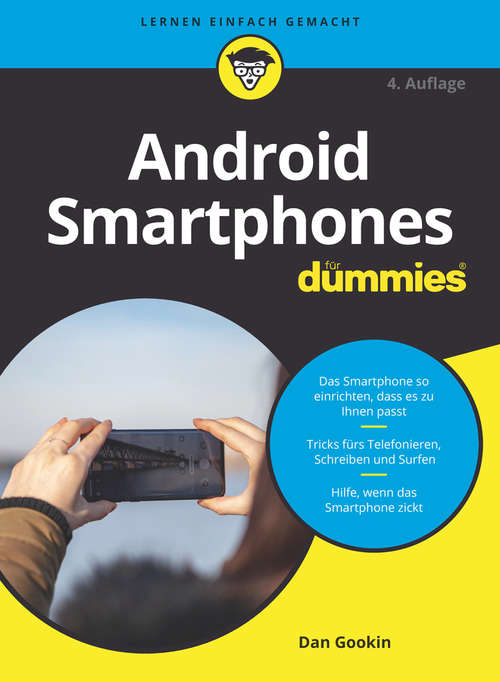 Book cover of Android Smartphones für Dummies (4. Auflage) (Für Dummies)