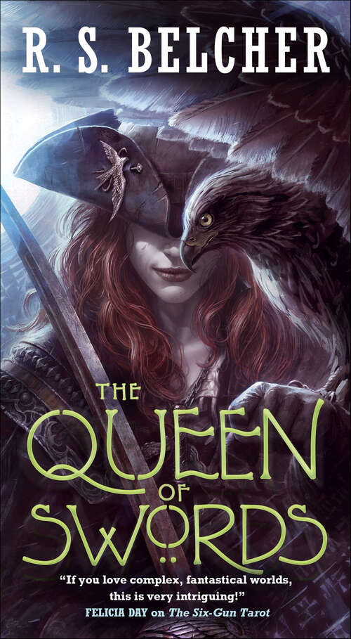 Book cover of The Queen of Swords: The Six-gun Tarot, The Shotgun Arcana, The Queen Of Swords (Golgotha #3)