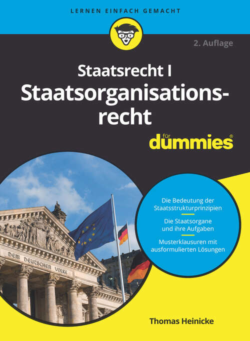 Book cover of Staatsrecht I Staatsorganisationsrecht für Dummies (2) (F&uuml;r Dummies)