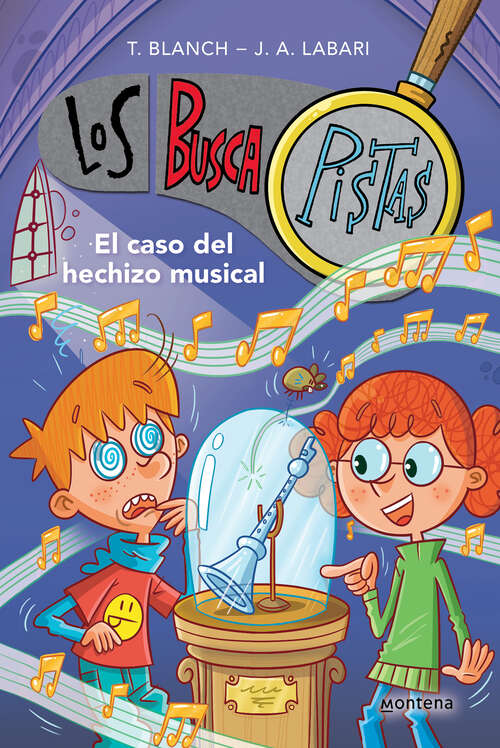 Book cover of El caso del hechizo musical (Serie Los BuscaPistas: Volumen 15)