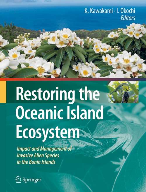 Book cover of Restoring the Oceanic Island Ecosystem