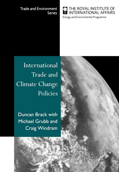 Book cover of International Trade and Climate Change Policies