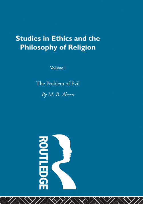 Book cover of Problem Of Evil: Vol 1 (Studies In Ethics And The Philosophy Of Religion)