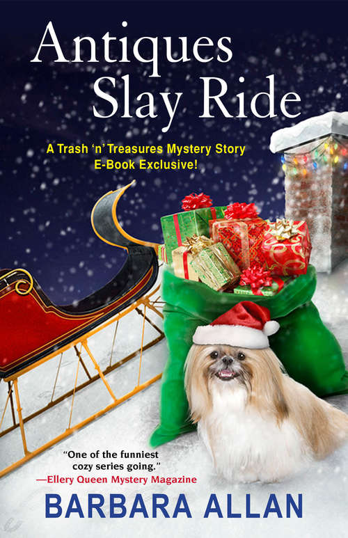 Book cover of Antiques Slay Ride (A Trash ‘n’ Treasures Mystery)