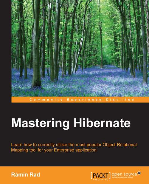 Book cover of Mastering Hibernate