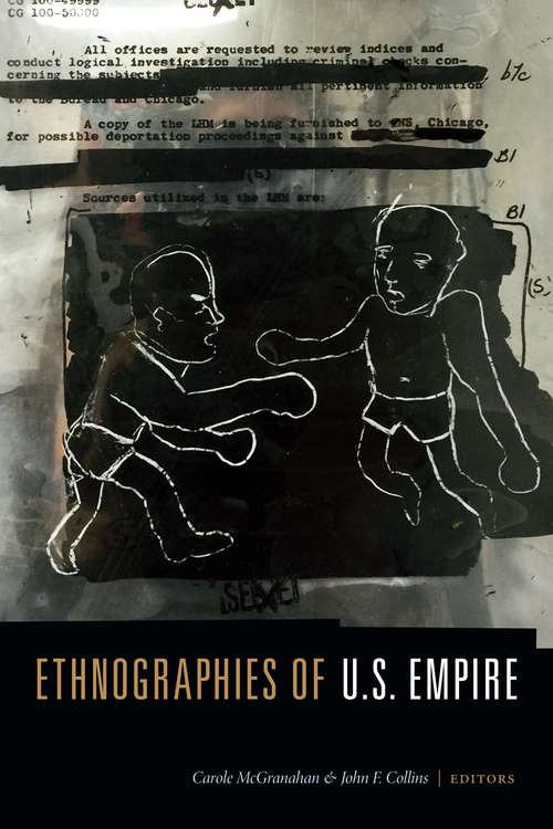 Book cover of Ethnographies of U.S. Empire