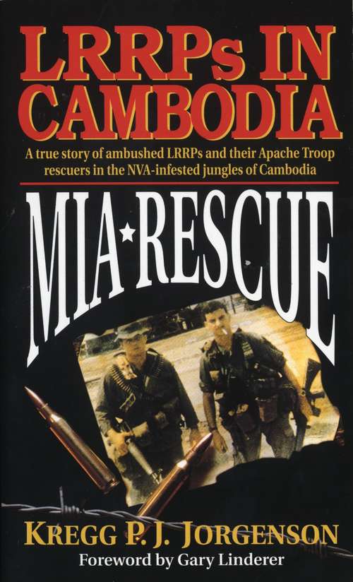 Book cover of MIA Rescue: LRRPs in Cambodia