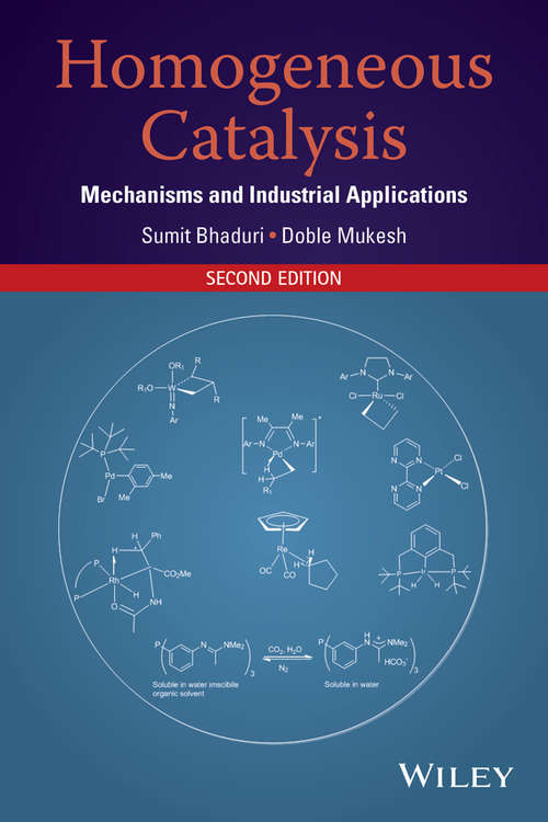 Book cover of Homogeneous Catalysis