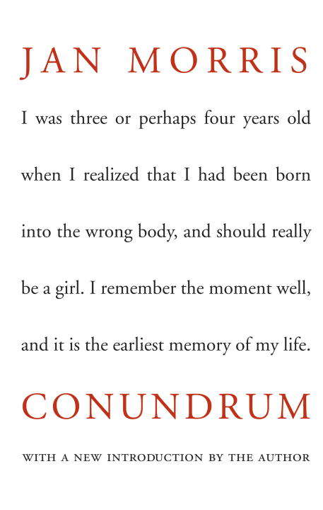 Book cover of Conundrum