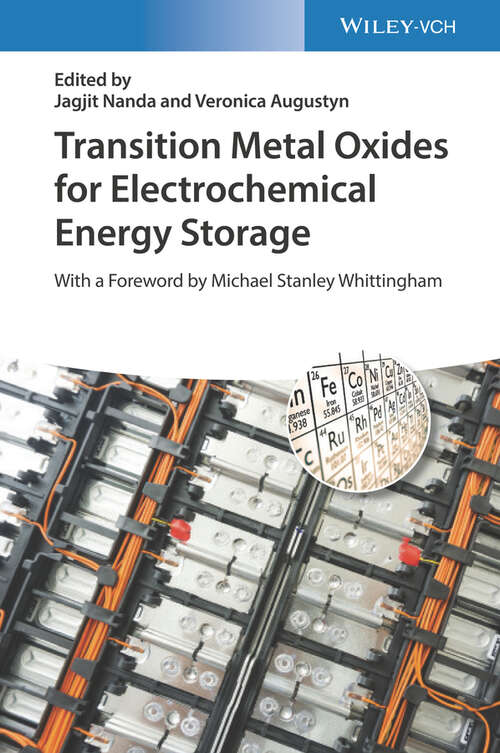 Book cover of Transition Metal Oxides for Electrochemical Energy Storage