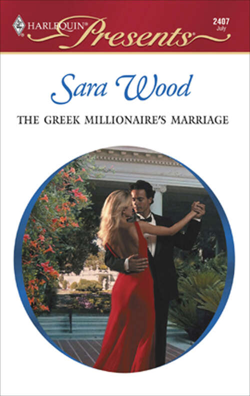 Book cover of The Greek Millionaire's Marriage (The Greek Tycoons #27)