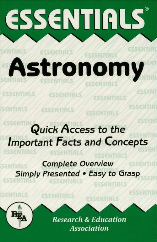 Book cover of Astronomy Essentials