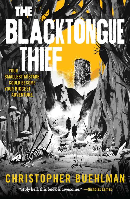 Book cover of The Blacktongue Thief (Blacktongue #1)