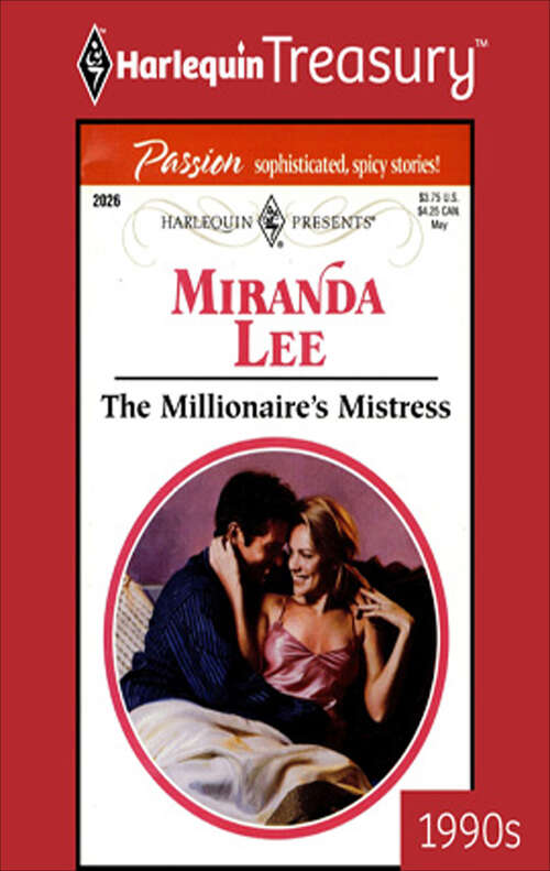 Book cover of The Millionaire's Mistress (Passion Ser. #7)