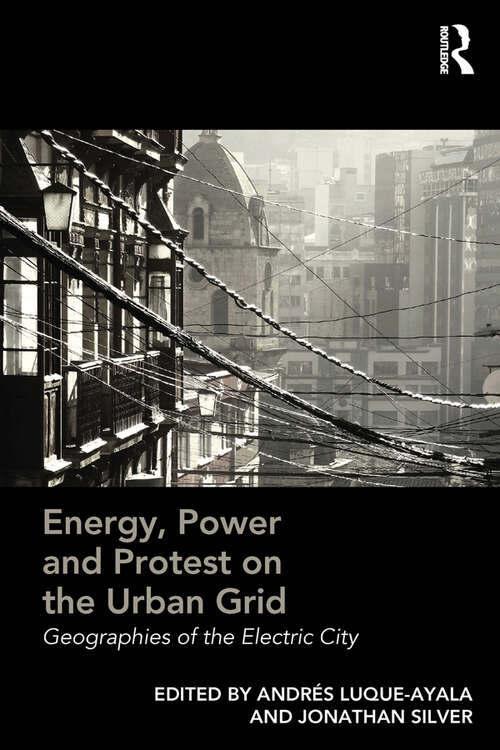 Book cover of Energy, Power and Protest on the Urban Grid: Geographies of the Electric City