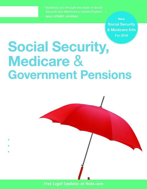 Book cover of Social Security, Medicare & Government Pensions