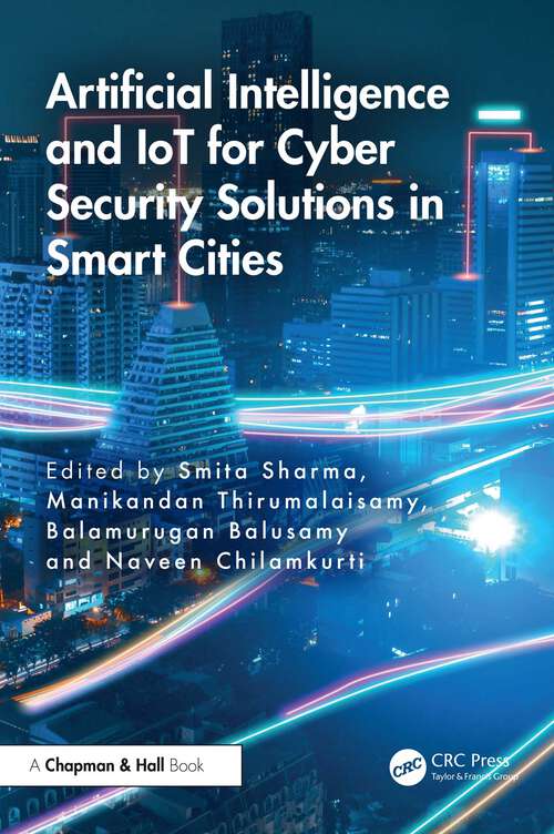 Book cover of Artificial Intelligence and IoT for Cyber Security Solutions in Smart Cities (1)