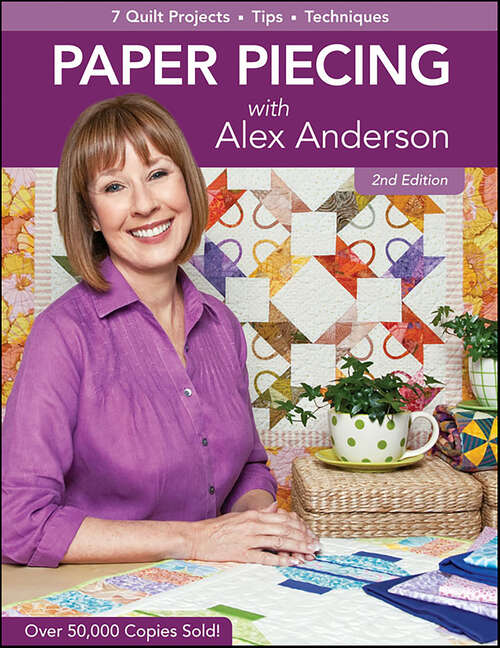 Book cover of Paper Piecing with Alex Anderson