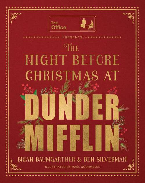 Book cover of The Night Before Christmas at Dunder Mifflin