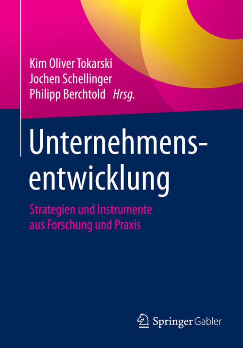 Book cover of Unternehmensentwicklung