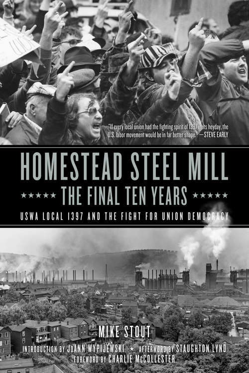 Book cover of Homestead Steel Mill–the Final Ten Years: USWA Local 1397 and the Fight for Union Democracy