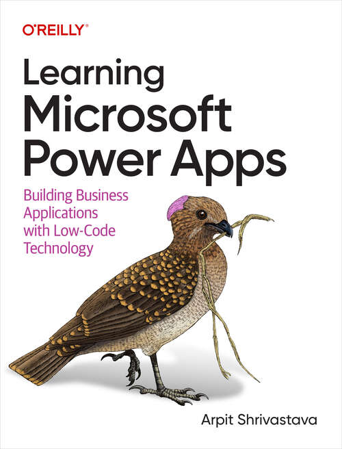 Book cover of Learning Microsoft Power Apps