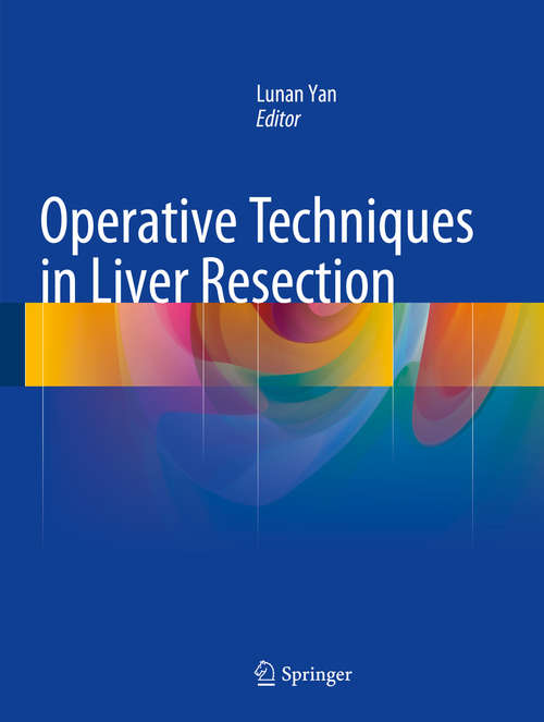 Book cover of Operative Techniques in Liver Resection