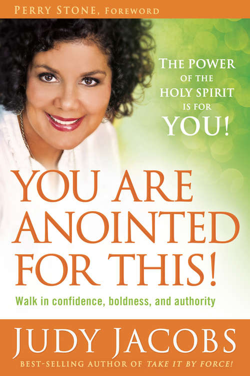 Book cover of You Are Anointed for This!: Walk in Confidence, Boldness, and Authority