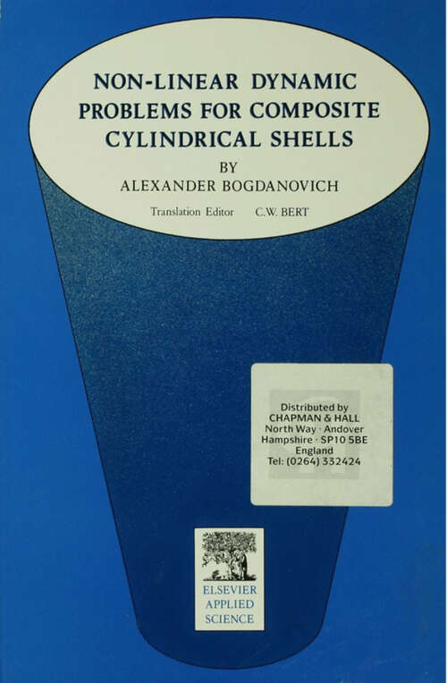 Book cover of Non-Linear Dynamic Problems for Composite Cylindrical Shells