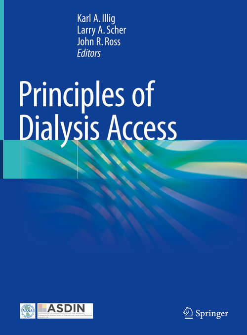 Book cover of Principles of Dialysis Access