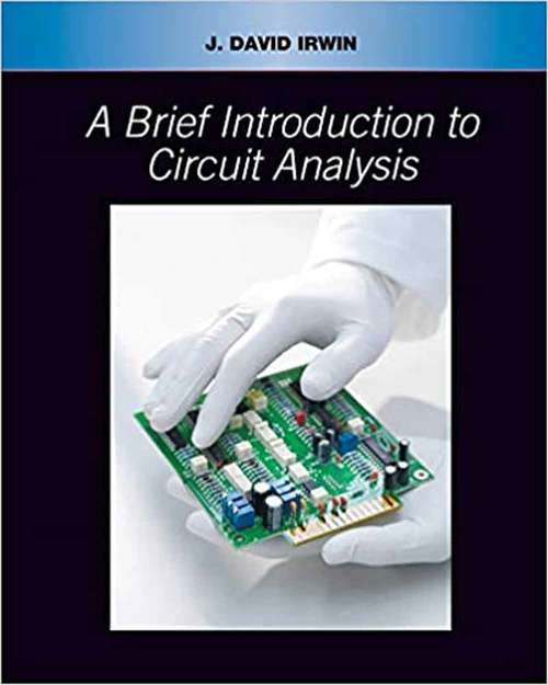 Book cover of A Brief Introduction to Circuit Analysis