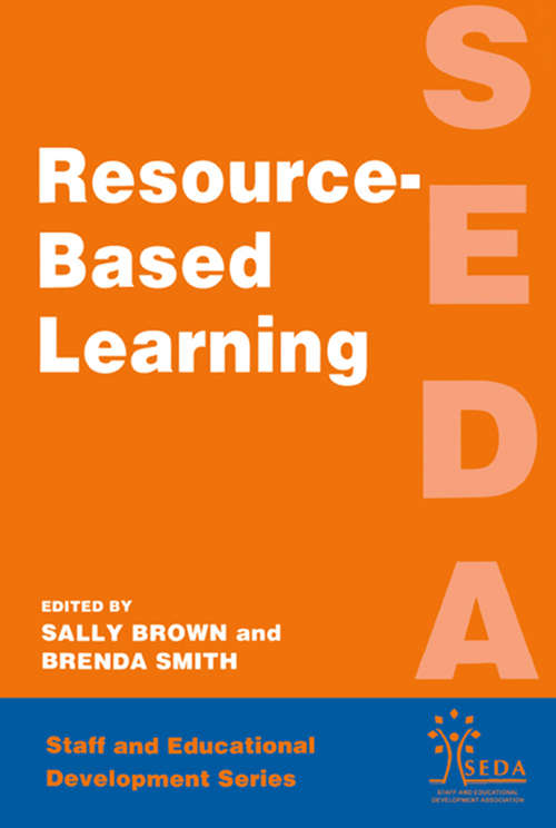 Book cover of Resource Based Learning (SEDA Series)