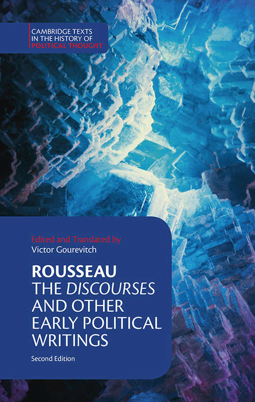 Book cover of Cambridge Texts in the History of Political Thought: Rousseau (2) (Cambridge Texts In The History Of Political Thought Ser.)