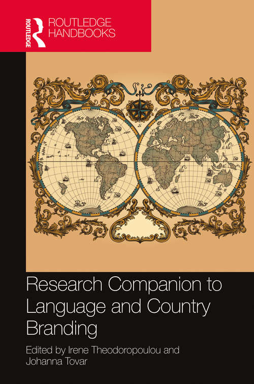 Book cover of Research Companion to Language and Country Branding (Routledge Studies in Language and Identity)